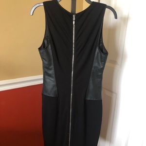 bebe Dresses - Bebe faux leather black dress size Medium bebe Dresses - Bebe faux leather black dress size Medium